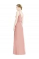 Long Bliss Pink Sleeveless A-Line Formal Dress / Bridesmaid Dress Canberra