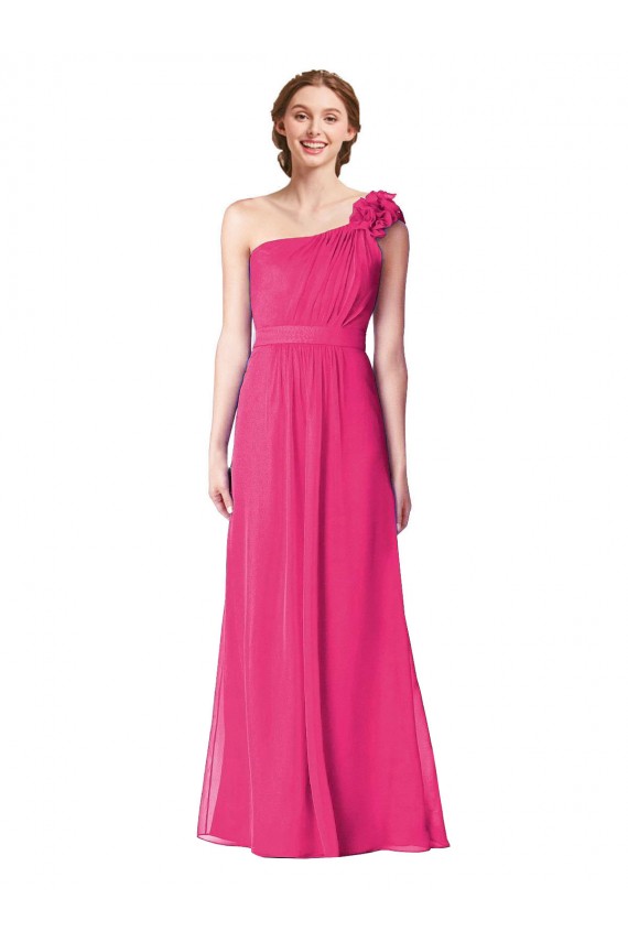 Long Azalea Sleeveless A-Line Bridesmaid Gown Canberra