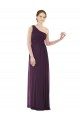 Long Grape Sleeveless A-Line Evening Dress / Bridesmaid Dress Canberra