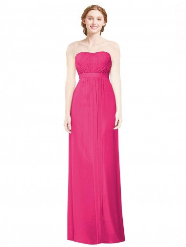 Long Azalea Sleeveless A-Line Bridesmaid Dress Canberra