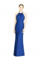 Long Royal Blue Sleeveless Trumpet Open Back Bridesmaid Dress Canberra