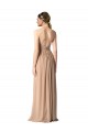 Long Red Sleeveless A-Line Open Back Bridesmaid Dress / Formal Dress Canberra