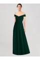 Long Ever Green Sleeveless A-Line Formal Dress / Bridesmaid Dress Canberra