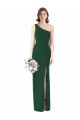 Long Dark Green Sleeveless Trumpet Bridesmaid Dress Canberra