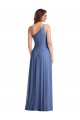 Long Windsor Blue Sleeveless A-Line Formal Evening Gown / Bridesmaid Dress Canberra