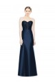 Long Dark Navy Sleeveless Mermaid Evening Dress / Bridesmaid Dress Canberra