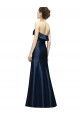 Long Dark Navy Sleeveless Mermaid Bridesmaid Dress Canberra