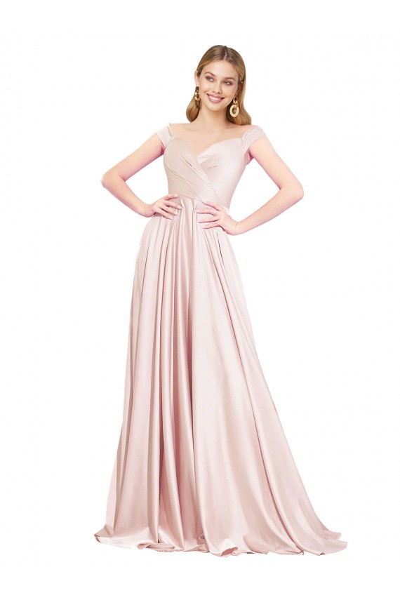 Long Pink Sleeveless A-Line Formal Evening Gown / Prom Dress / Bridesmaid Dress Canberra