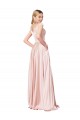 Long Pink Sleeveless A-Line Formal Evening Gown / Prom Dress / Bridesmaid Dress Canberra