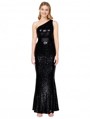 Long Black Sleeveless Mermaid Formal Evening Gown / Prom Dress / Bridesmaid Dress Canberra