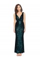 Long Dark Green Sleeveless Mermaid Bridesmaid Dress / Evening Dress Canberra