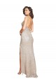 Long Champagne Sleeveless Mermaid Open Back Black Tie Evening Gown / Prom Dress / Bridesmaid Dress Canberra