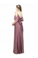 Long Cold Shoulder Sheath Low Back Formal Evening Gown / Prom Dress / Bridesmaid Dress Canberra