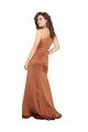 Long Orange Sleeveless A-Line Formal Evening Gown / Prom Dress / Bridesmaid Dress Canberra