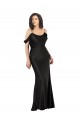 Long Black Sleeveless A-Line Low Back Formal Evening Gown / Prom Dress / Bridesmaid Dress Canberra