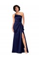 Long Sapphire Sleeveless A-Line Black Tie Evening Gown / Prom Dress / Bridesmaid Dress Canberra