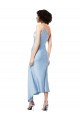 Midi Length Light Sky Blue Sleeveless A-Line Formal Evening Gown / Prom Dress / Bridesmaid Dress Canberra