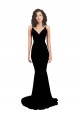 Long Black Sleeveless Mermaid Open Back Formal Evening Gown / Prom Dress / Bridesmaid Dress Canberra