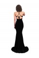 Long Black Sleeveless Mermaid Open Back Formal Evening Gown / Prom Dress / Bridesmaid Dress Canberra