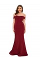 Long Burgundy Sleeveless Mermaid Formal Plus Size Evening Gown / Prom Dress / Bridesmaid Dress Canberra