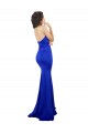 Long Royal Blue Sleeveless Mermaid Low Back Formal Evening Gown / Prom Dress / Bridesmaid Dress Canberra