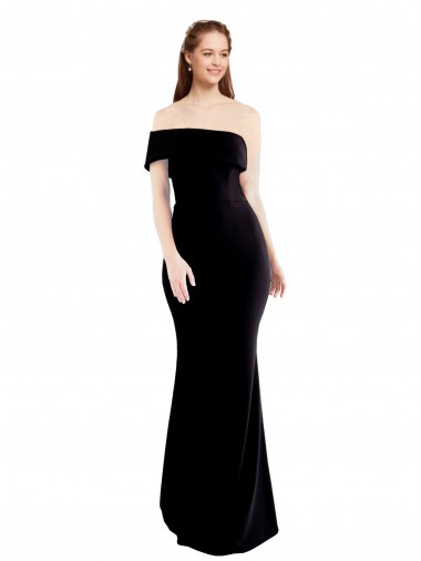 Long Black Sleeveless Mermaid Keyhole Back Formal Evening Gown / Prom Dress / Bridesmaid Dress Canberra