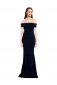 Long Dark Navy Sleeveless Mermaid Keyhole Back Formal Dress / Bridesmaid Dress Canberra