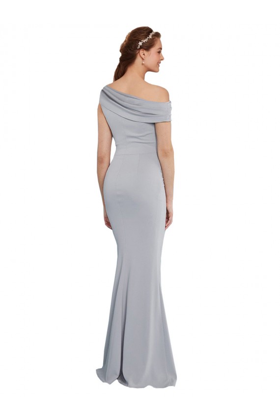 Long Grey Sleeveless Mermaid Formal Evening Gown / Prom Dress / Bridesmaid Dress Canberra