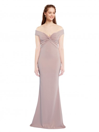 Long Dusty Pink Sleeveless Mermaid Keyhole Back Formal Evening Gown / Prom Dress / Bridesmaid Dress Canberra