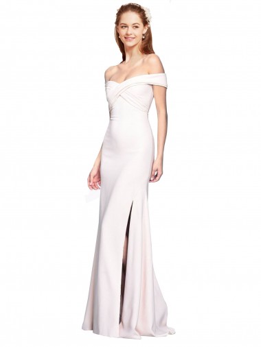 Long White Sleeveless Mermaid Formal Evening Gown / Prom Dress / Bridesmaid Dress Canberra