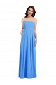 Long Peacock Blue Sleeveless Trumpet Low Back Semi Formal Evening Dress / Prom Dress / Bridesmaid Dress Canberra