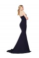 Sweep Train Dark Navy Sleeveless Mermaid Formal Evening Gown / Prom Dress / Bridesmaid Dress Canberra