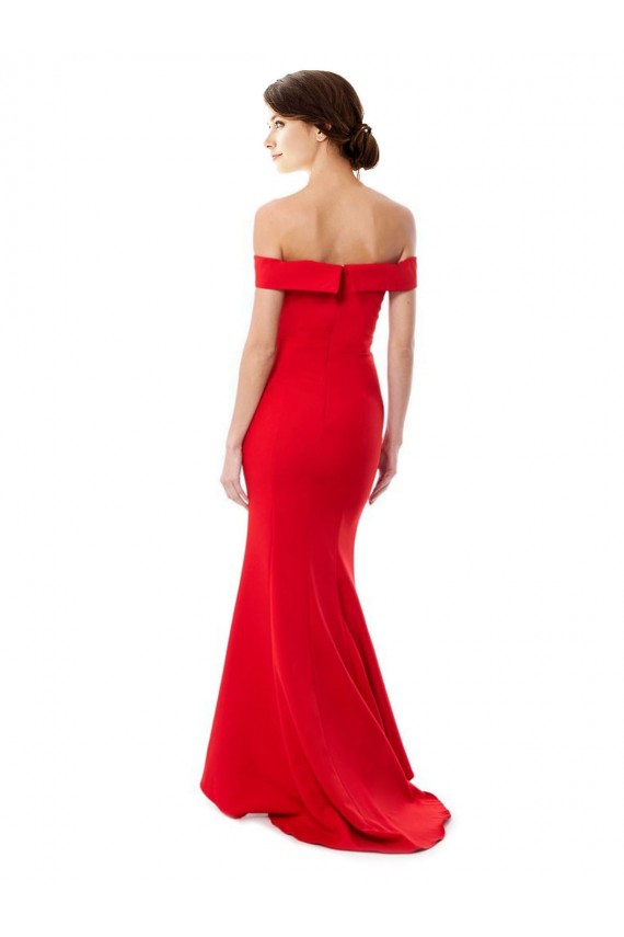 Long Red Sleeveless Mermaid Formal Evening Dress / Prom Dress / Bridesmaid Dress Canberra