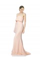 Long Nude Sleeveless Mermaid Black Tie Evening Gown / Prom Dress / Bridesmaid Dress Canberra