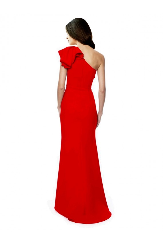 Long Red Sleeveless Mermaid Formal Dress / Bridesmaid Dress Canberra