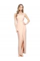 Long Nude Sleeveless Sheath Formal Evening Gown / Prom Dress / Bridesmaid Dress Canberra