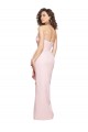 Long Pink Sleeveless Sheath Low Back Formal Evening Gown / Prom Dress / Bridesmaid Dress Canberra