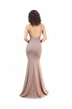 Long Dusty Pink Sleeveless Mermaid Low Back Black Tie Evening Gown / Prom Dress / Bridesmaid Dress Canberra