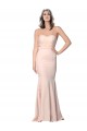 Long Nude Sleeveless Sheath Low Back Formal Evening Gown / Prom Dress / Bridesmaid Dress Canberra