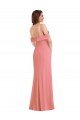 Long Hot Pink Sleeveless Trumpet Low Back Semi Formal Evening Dress / Prom Dress / Bridesmaid Dress Canberra