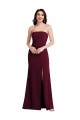 Long Burgundy Gold Sleeveless Trumpet Semi Formal Evening Dress / Prom Dress / Bridesmaid Dress Canberra