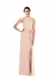 Long Nude Sleeveless Trumpet Open Back Formal Evening Gown / Prom Dress / Bridesmaid Dress Canberra