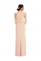 Long Nude Sleeveless Trumpet Open Back Formal Evening Gown / Prom Dress / Bridesmaid Dress Canberra