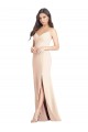 Long Nude Sleeveless Trumpet Semi Formal Evening Dress / Prom Dress / Bridesmaid Dress Canberra