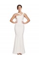 Long Ivory Sleeveless Sheath Low Back Formal Evening Gown / Prom Dress / Bridesmaid Dress Canberra