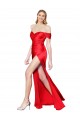 Long Red Sleeveless Mermaid High Slit Formal Evening Gown / Prom Dress / Bridesmaid Dress Canberra