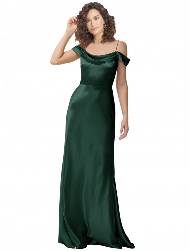 Long Hunter Sleeveless A-Line V-Back Formal Evening Gown / Prom Dress / Bridesmaid Dress Canberra