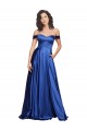 Sweep Train Royal Blue Sleeveless A-Line Formal Evening Gown / Prom Dress / Bridesmaid Dress Canberra