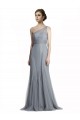 Long Slate Grey Sleeveless Mermaid Bridesmaid Dress Canberra