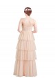 Long Pink Sleeveless A-Line Semi Formal Evening Dress / Bridesmaid Dress Canberra